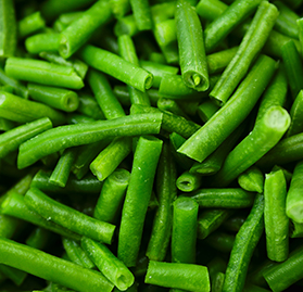 Vegetable, Green Beans, Random Cut, IQF