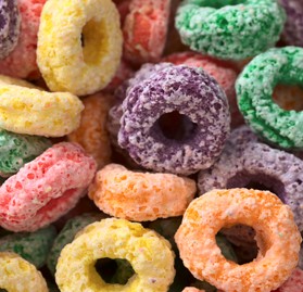 Cereal, Fruit Rings, Pouch, 235/1.7oz