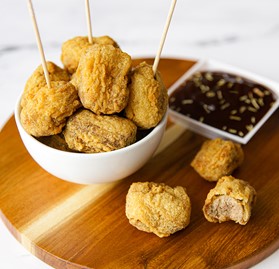 Beef Popcorn Fritters, RTC