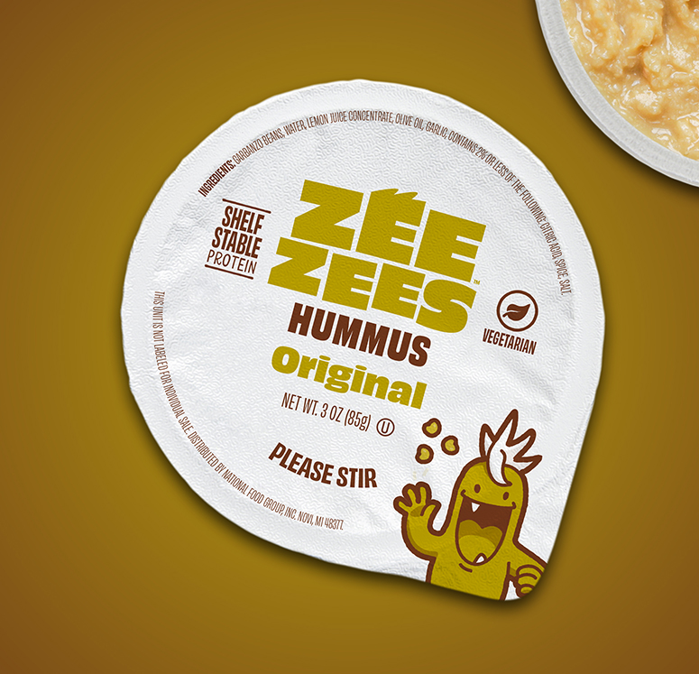 Zee Zees, Hummus Cup, Original, I/W, 3oz image