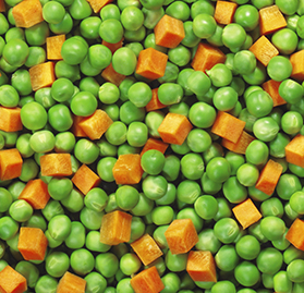 Vegetable Blend, Carrots & Peas IQF Bulk