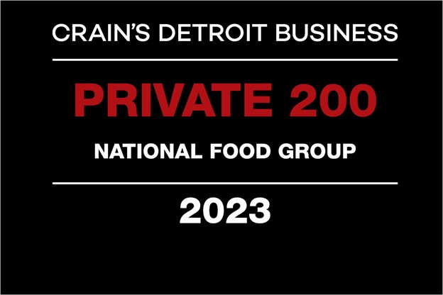 National Food Group Recognized For 12th Year On Crain’s Detroit Private 200 List