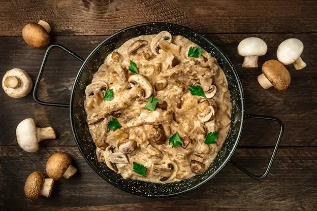 Beef Stroganoff Plant Protein