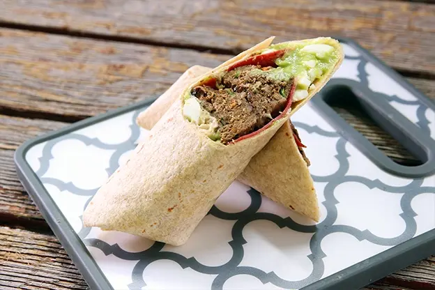 Black Bean Breakfast Burrito