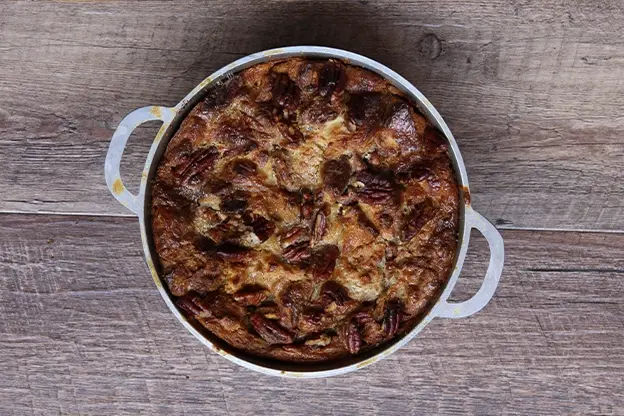 pumpkin pie bread pudding