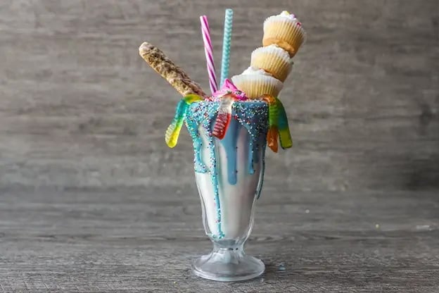 Zee Zees Recipe Milkshake - Campfire Smores